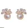 Pearl Flower Tops Pair
