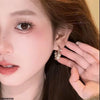 Pearl Drop Hoops Pair