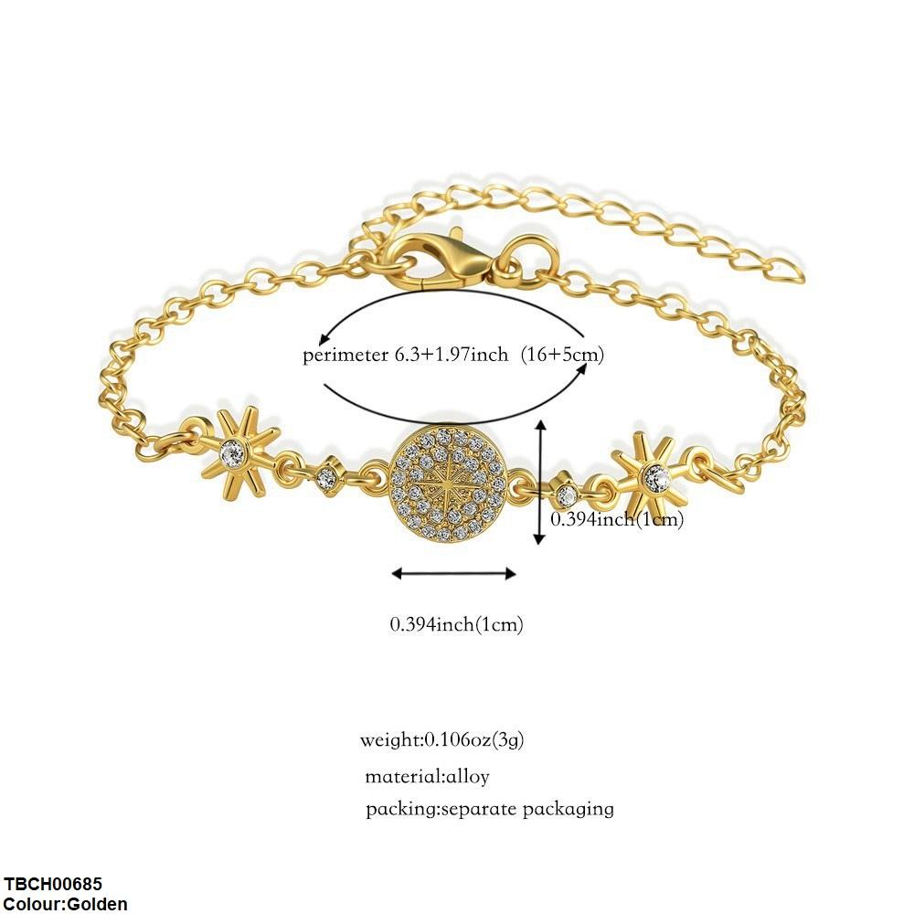 Round Star Bracelet Adjustable