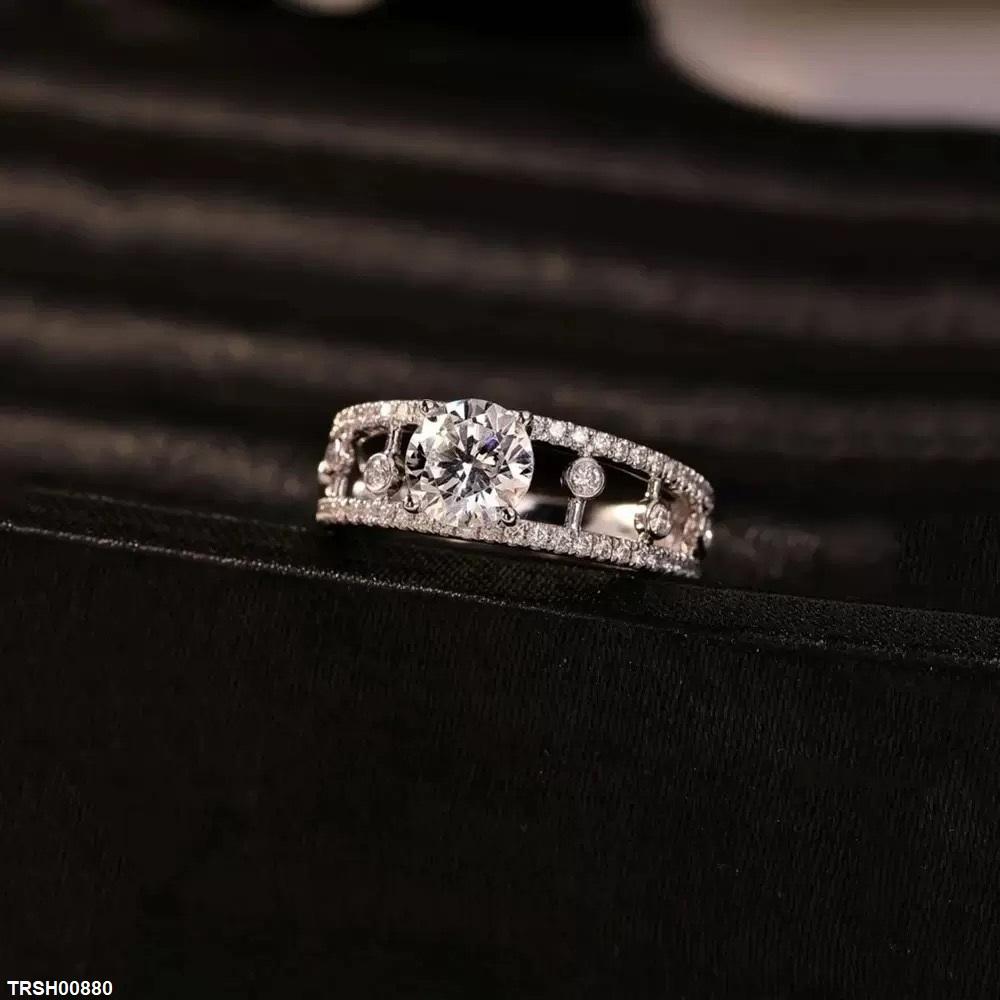 Solitaire Stone Zircon Ring