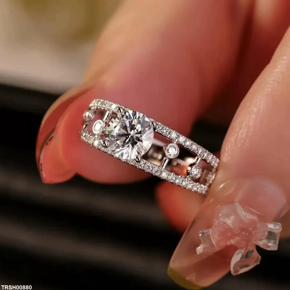 Solitaire Stone Zircon Ring