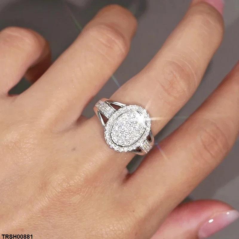 Oval Zircon Stone Ring