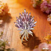 Flower Zircon Broach