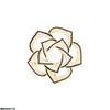 Pearl Camellia Flower Zircon Broach