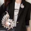Pearl Rhinestone Zircon Broach