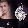 Pearl Rhinestone Zircon Broach