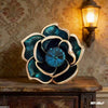 Blue Rose Zircon Broach