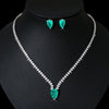 Oval/Tear Drop Choker Set