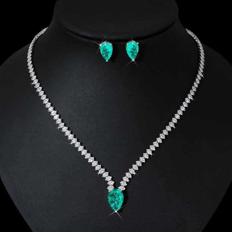 Oval/Tear Drop Choker Set