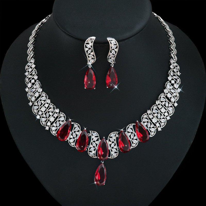 Oval/Tear Drop Choker Set