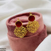 Round Ear Tops Pair