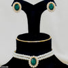 Pearl Oval Choker Set