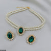 Pearl Oval Choker Set
