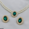 Pearl Oval Choker Set