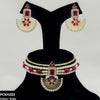 Square Flower Choker Set