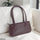 Trendy Armpit Ladies Hand Bag - Dark Brown