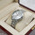 Round Stone Analog Dial Men's Watch