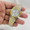 Round Gold Bazel Men's Watch