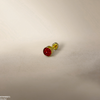 Round Stone Stainless Steel Nose Pin