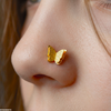 Butterfly Stainless Steel Nose Pin