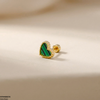 Heart Stainless Steel Nose Pin