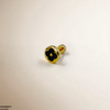 Round Clover Flower Stainless Steel Nose Pin