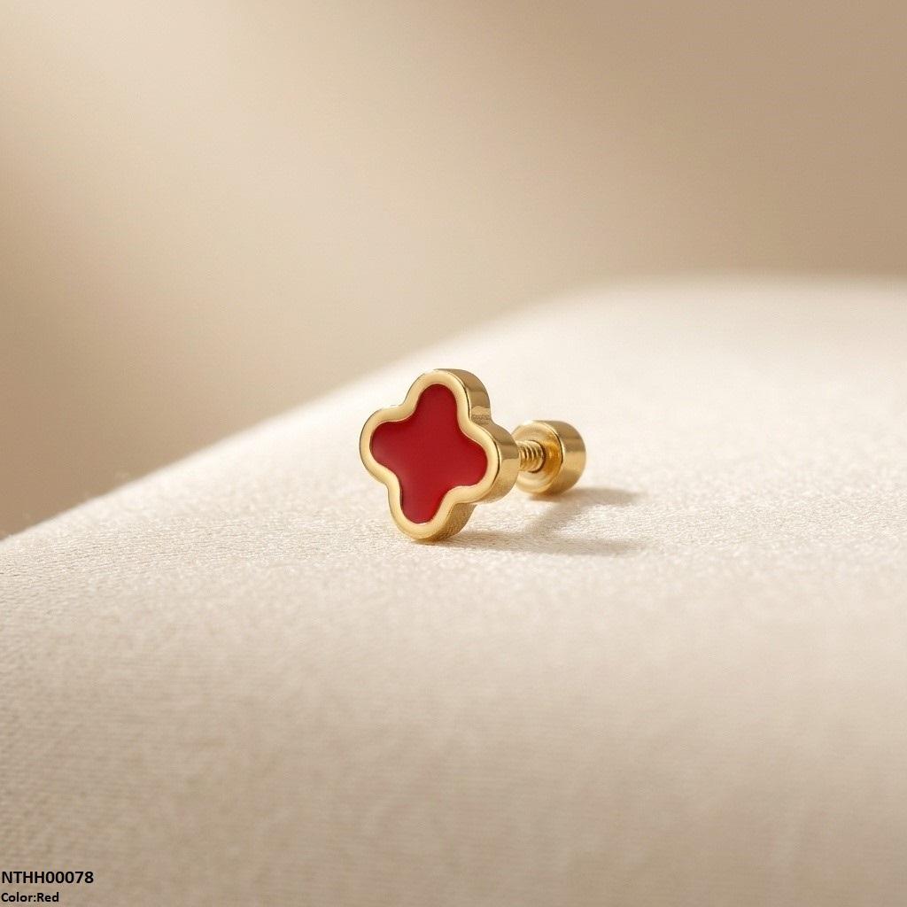 Flower Stainless Steel Nose Pin
