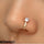 Round Stone Nose Clip