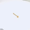 Plain Nose Pin