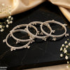 Pearl Drop Kashmiri Bangles Set