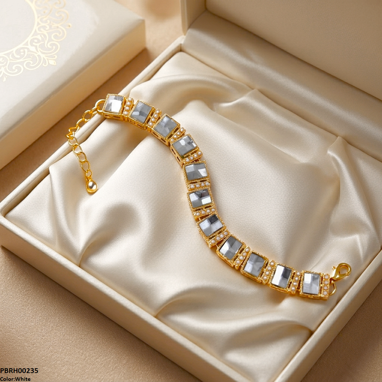 Rectangle Stone Bracelet