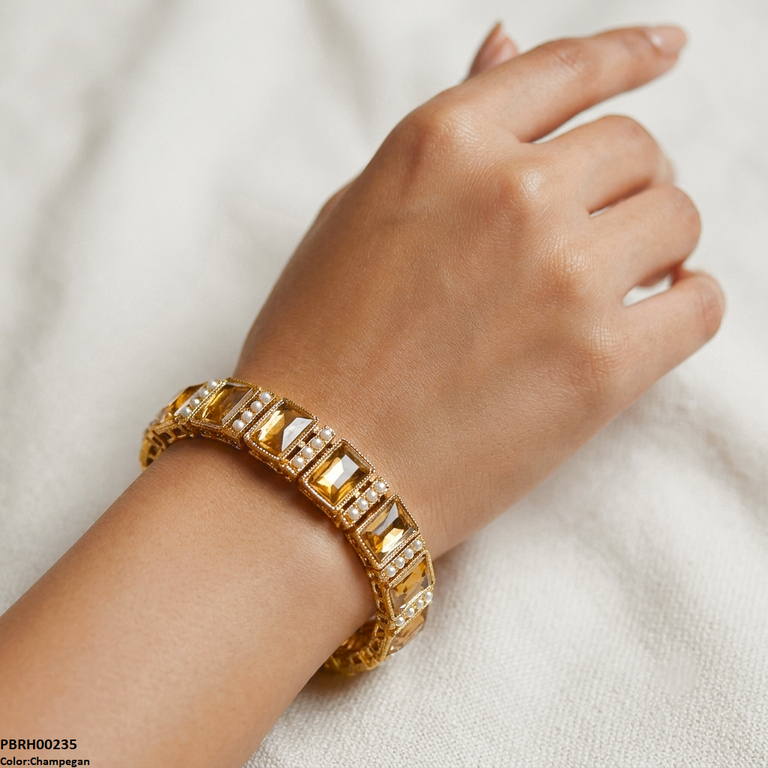 Rectangle Stone Bracelet