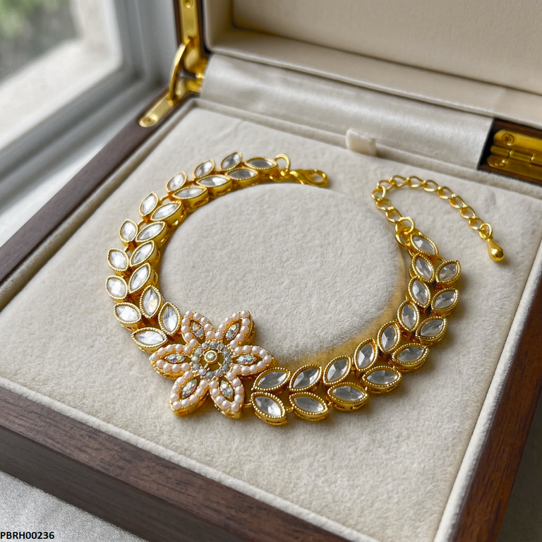 Pearl Flower Bracelet