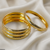 Flower Design Bangles Set
