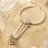 Tear/Marquise Flower Angla Bracelet Adjustable