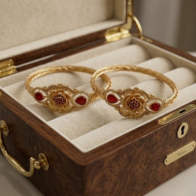 Flower Bangles Set