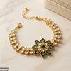 Floral Flower Bracelet Adjustable