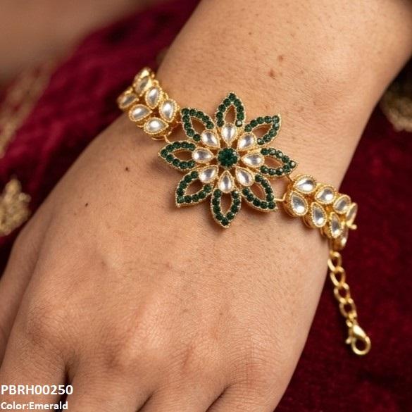 Floral Flower Bracelet Adjustable