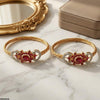 Moon Stone Bangles Set