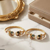 Pearl Leaf Bangles Set