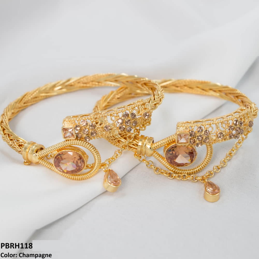 Flower Bangles Pair