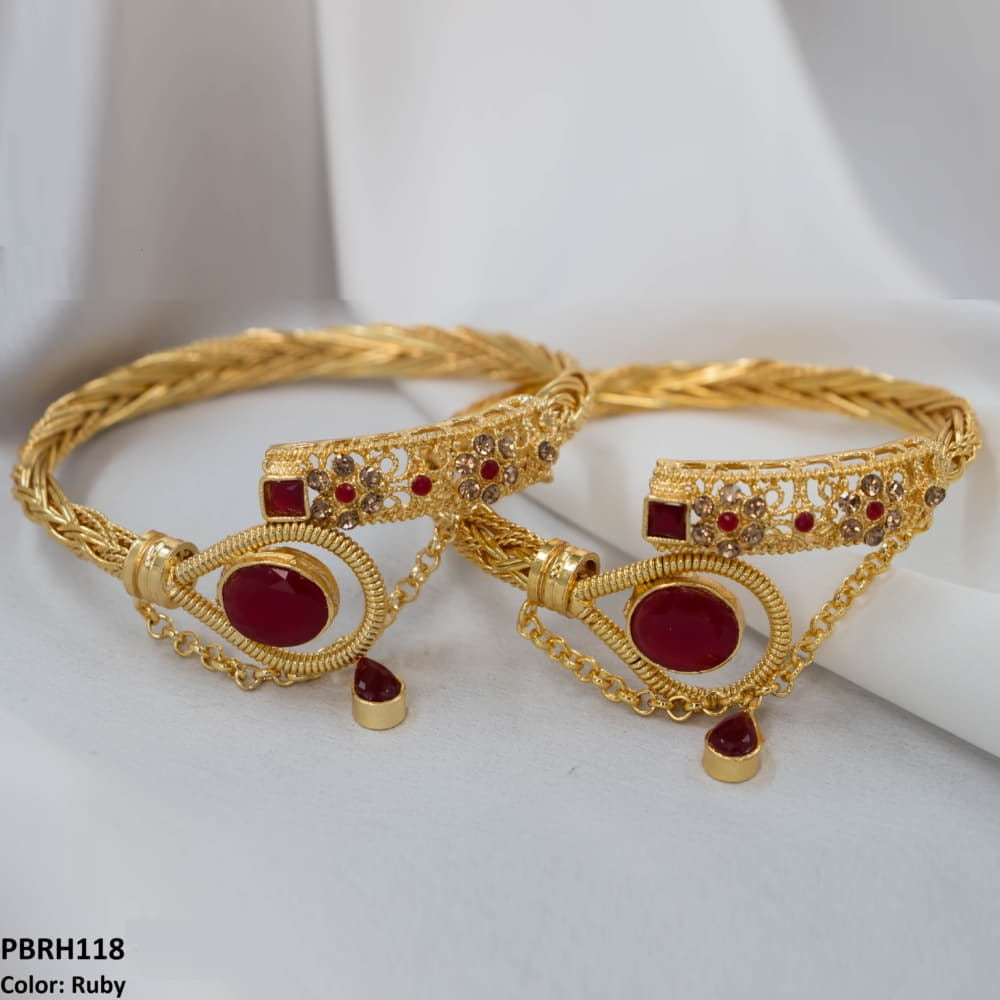 Flower Bangles Pair