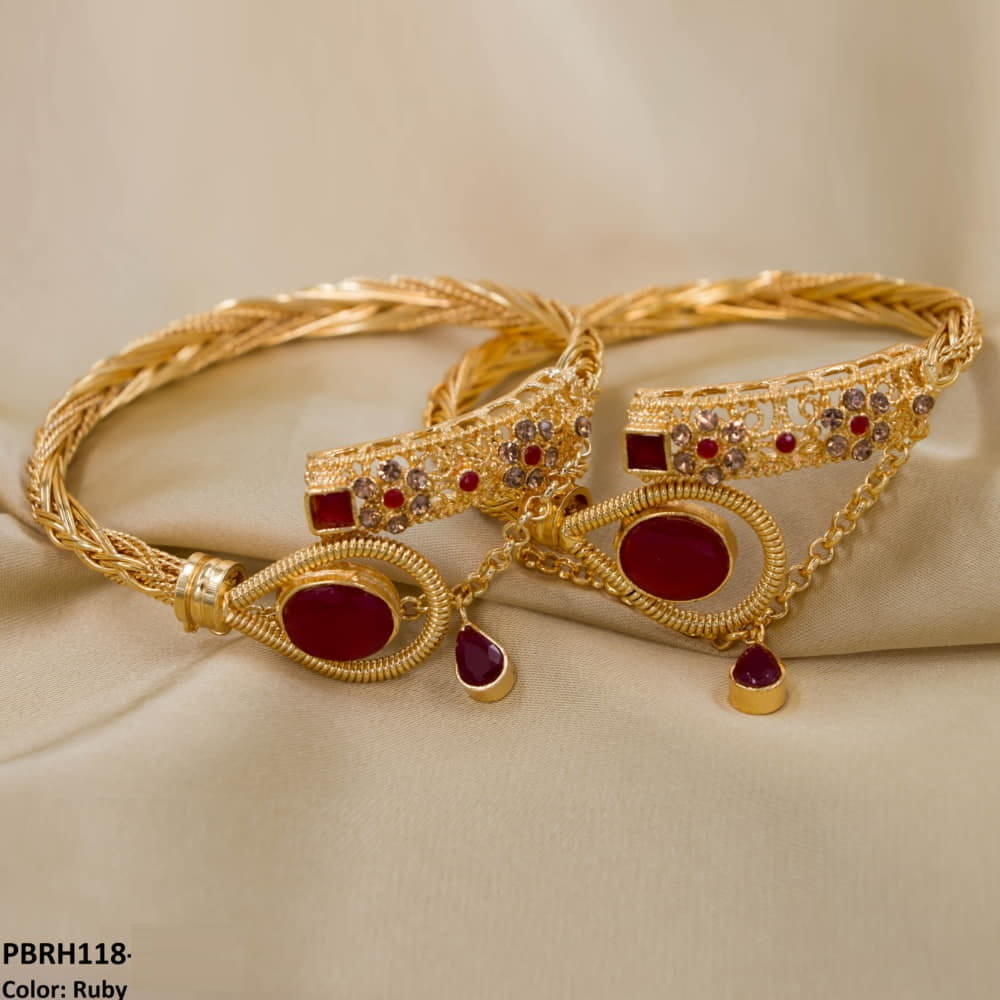 Flower Bangles Pair