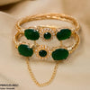 Flower/Bezza Hand Bangles Pair