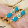 Flower/Bezza Hand Bangles Pair