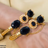 Flower/Bezza Hand Bangles Pair