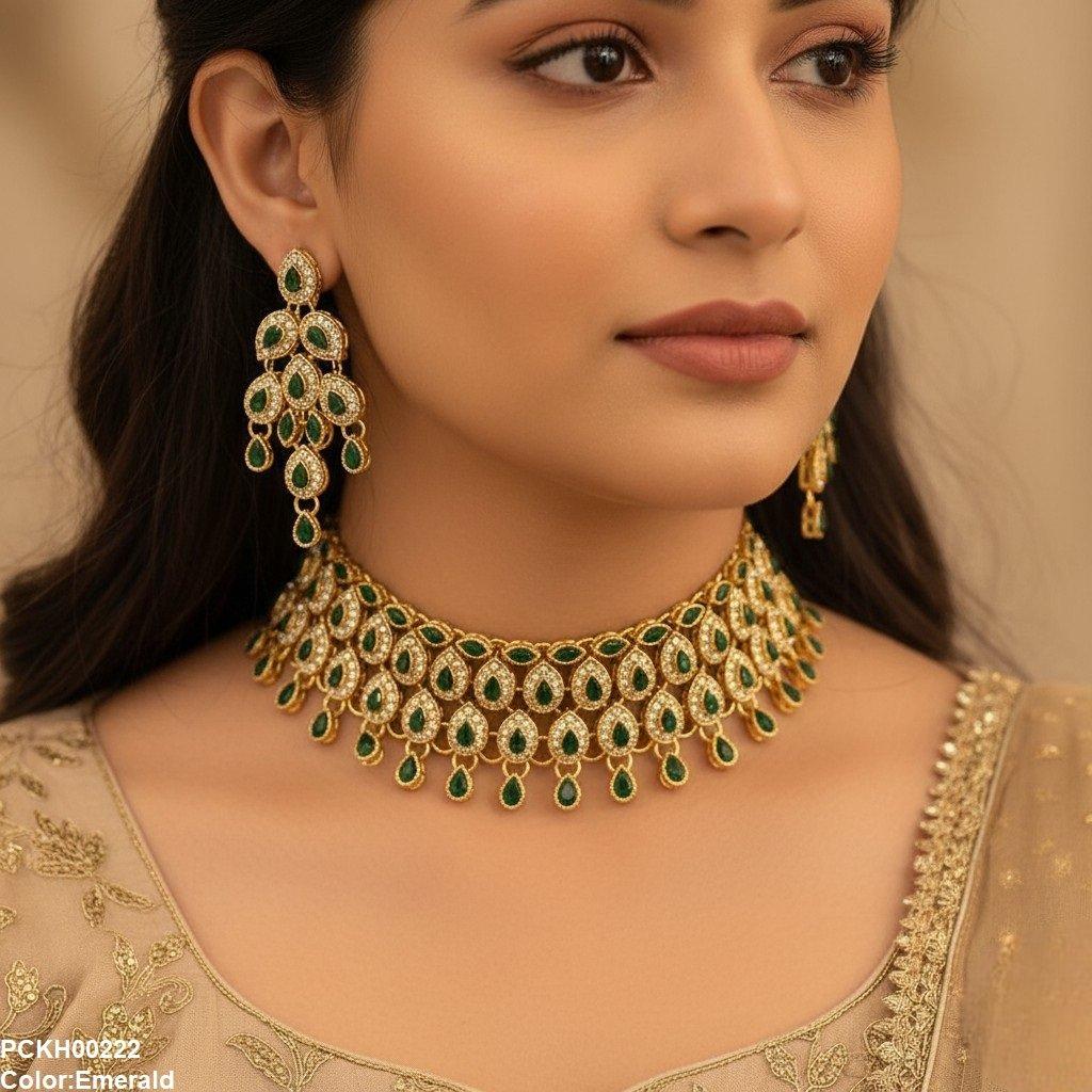 Marquise Tear Choker Set