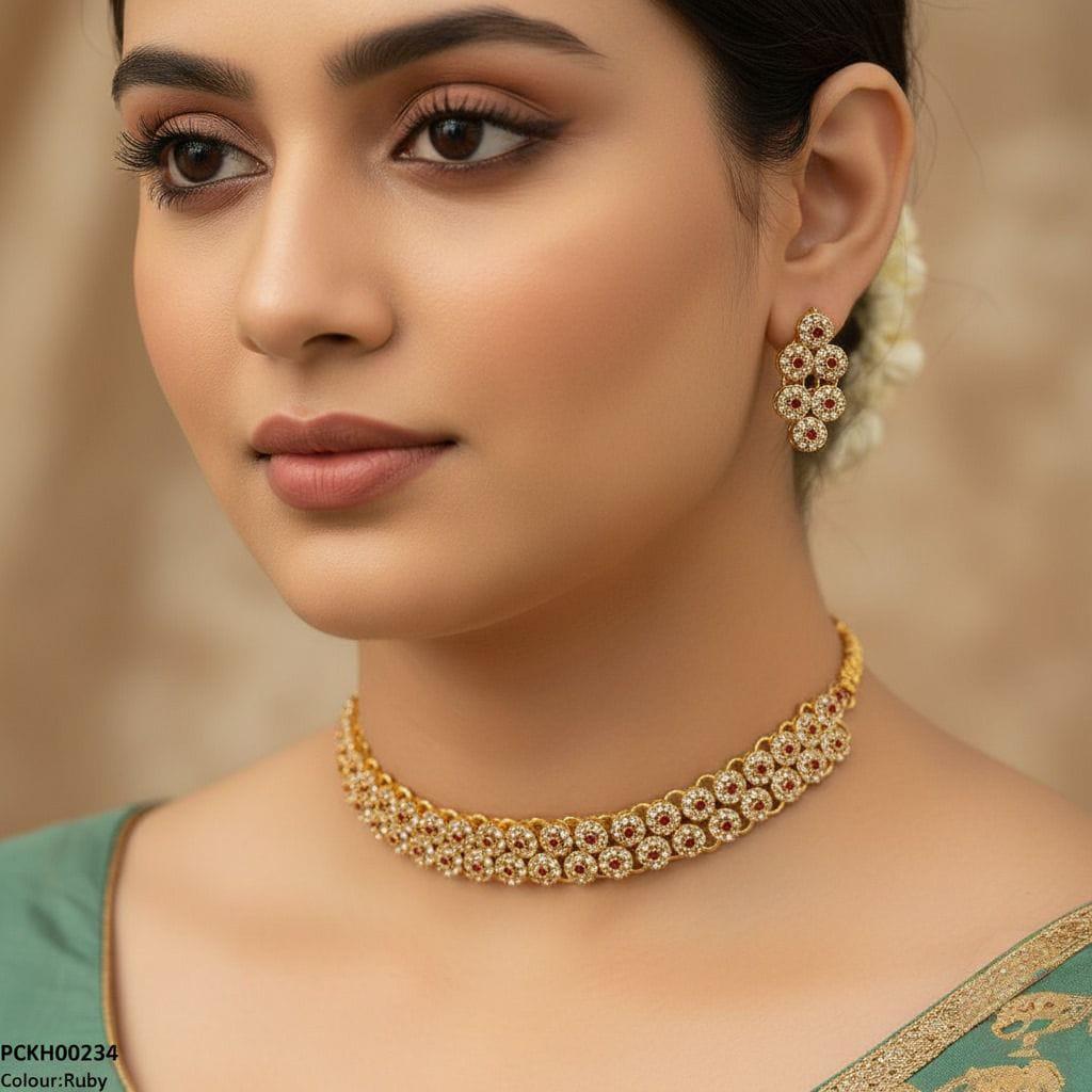 Flower Chokar set