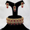 Pear Rectangle Choker Set
