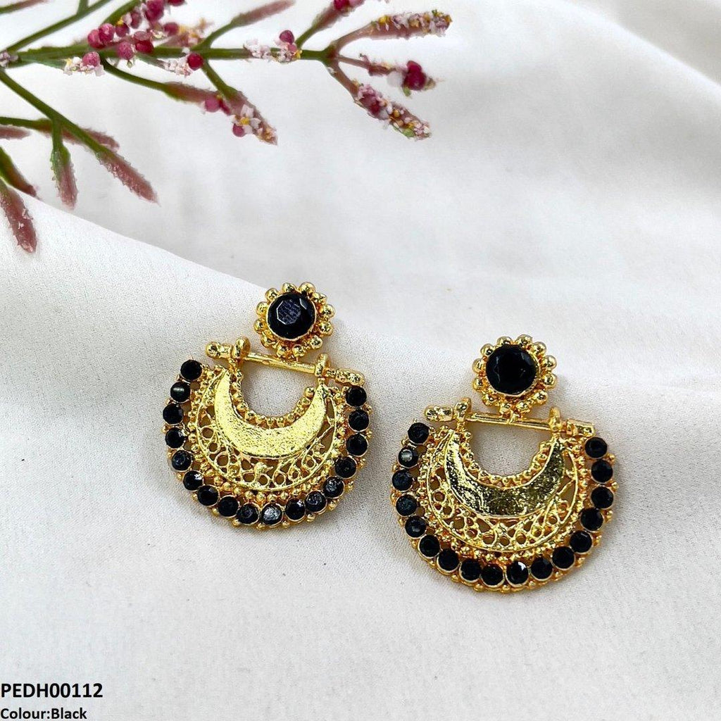 Half Moon Drop Earrings